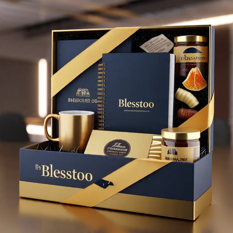 Employee hamper box with treats and utilities – Blesstoo
