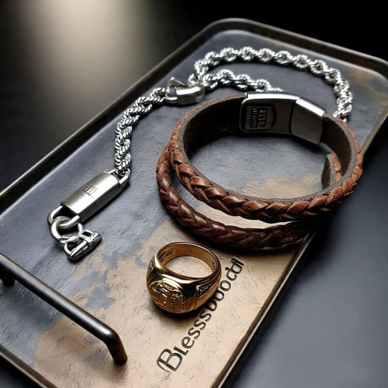 Men’s jewellery with bold look – Blesstoo