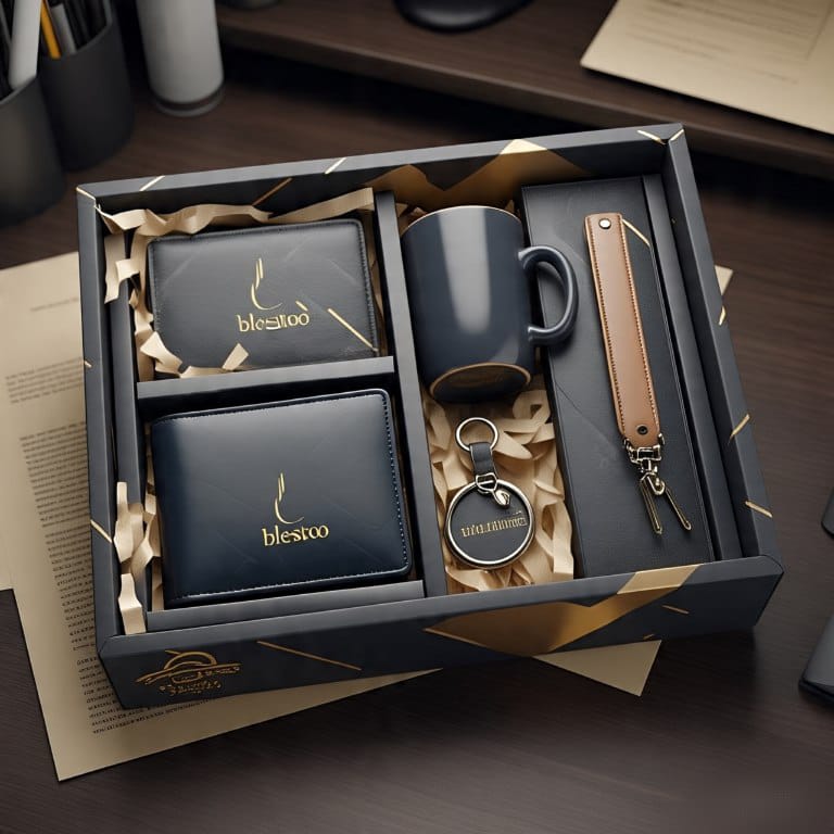 Dad hamper with mug, wallet & frame – Blesstoo